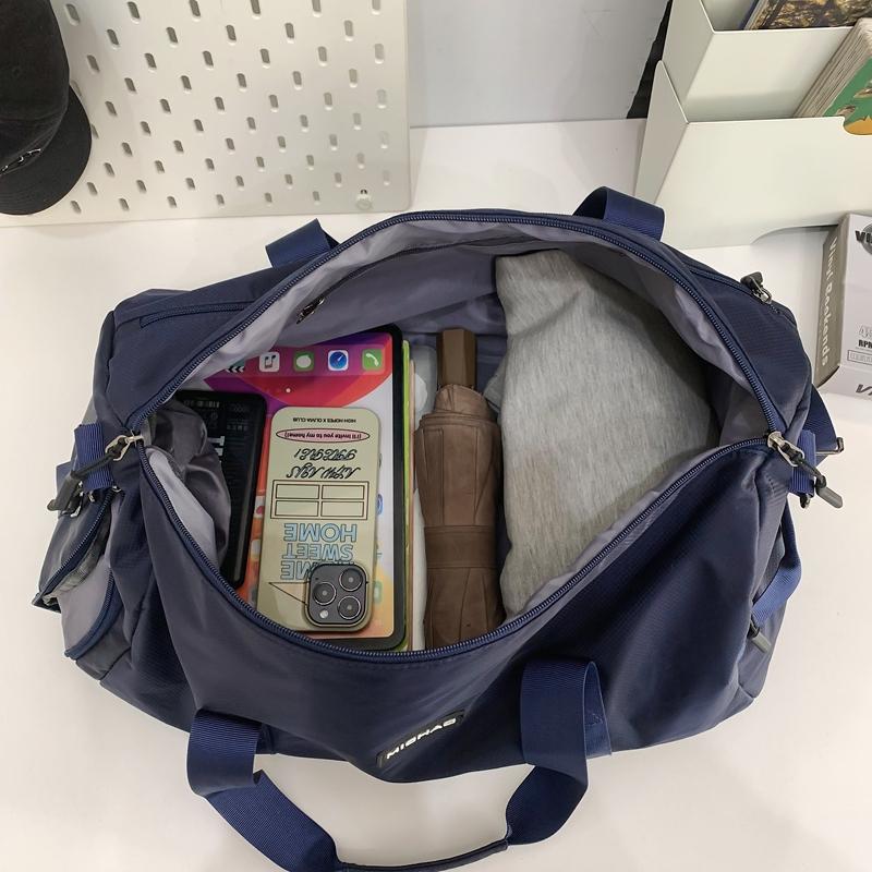 Large Capacity Travel Bag Storage Bag Dry and Wet Separation Sports Fitness Bag Yoga Bag Separation Shoes Bag