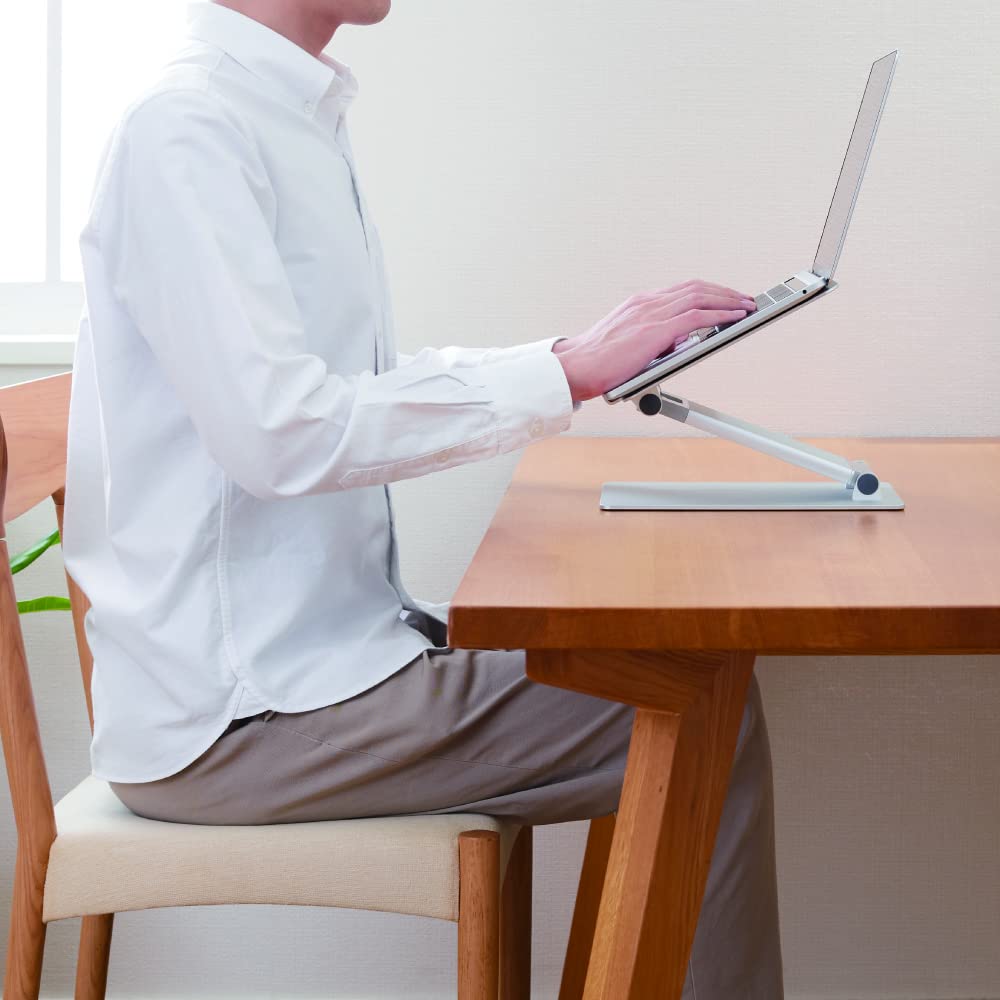 Support pour ordinateur portable Kingjim III Argent NPS15-S