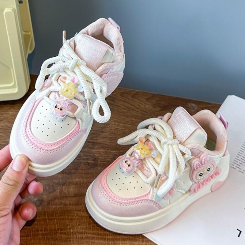 Children's Ultra-light Soft-soled Shoes Student Version Sports Shoes All-match White Shoes