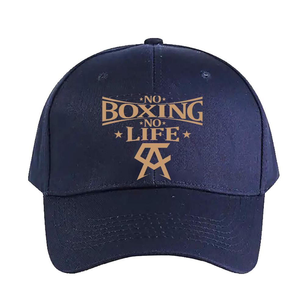 no boxing no life Summer Woman Man Adult Peaked Hat Fashion Adjustable Printed Baseball Caps Funny Dad Trucker Cap Creative