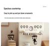 Solid Wood Dining Table Cup Holder & Storage Rack for Mugs, Coffee & Tea Cups