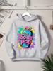 My Little Soda Pop Kinder Kapuzenpullover K-Pop Musik Koreanischer Anime Sweatshirt Hip Hop Jungen Kleidung Geschenk Süßer Spruch T-Shirt Locker Kinder Oberteil