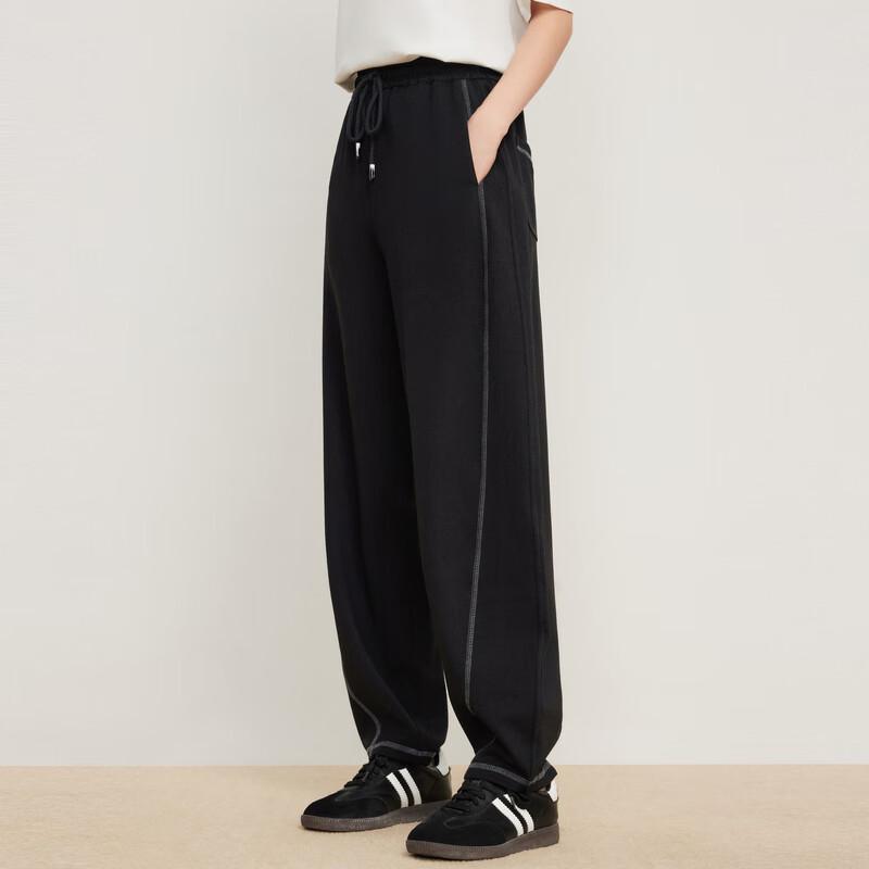 Elva' Island Women's Sporty Patchwork Long Casual Pants