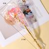LED Lights Gold Foil Rose Flower Glowing Wedding Fake Flower  Valentine's Day