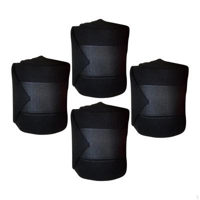 4 Pieces Horse Leg Wraps Guards Thicken Lightweight Riding Comfortable Bandages