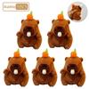 1-20 Stück Plüsch-Kaki Wedelnder Schwanz Capybara Schlüsselanhänger Niedlicher Plüsch-Schlüsselanhänger Plüschtier Spielzeug Schultaschen-Anhänger Geschenk-Anhänger