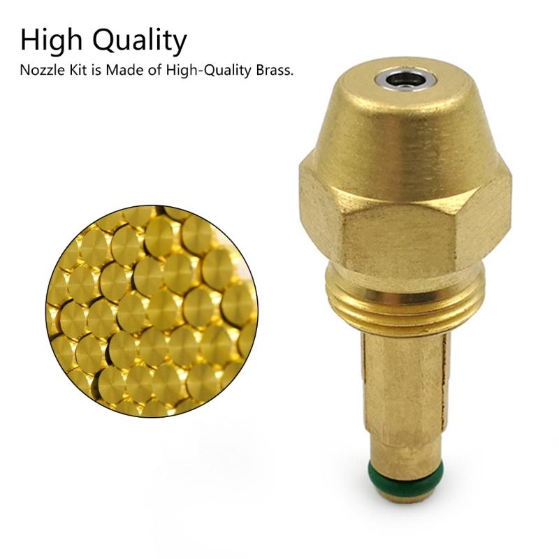 Brass Nozzle Kit for Mr. Heaters Nozzle Forced Air Kerosenes Heaters for 2003 Models To Current