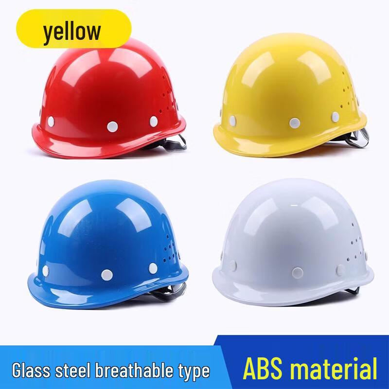 Fiberglass ABS Industrial Safety Helmet