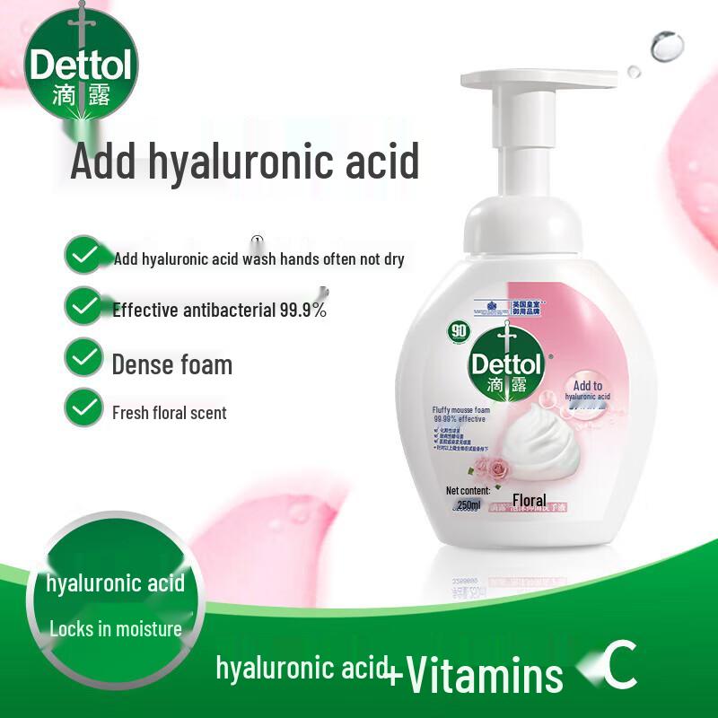 

Dettol Floral Foam Hand Wash Twin Pack 2x250ml