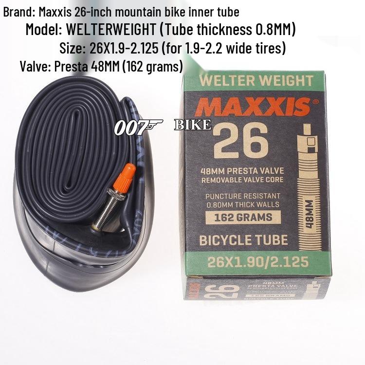MAXXIS Bicycle Ultra-light Inner Tube for Mountain/Road Bikes: 26", 27.5", 29", 700x23C