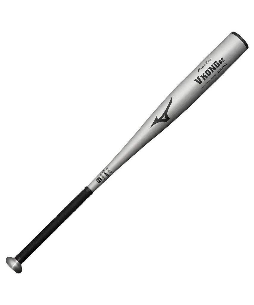 Mizuno Global Elite 02 Harter Baseballschläger 900g Frühling 2024 03 In V-Kong (Metall/83cm/Überdurchschnittlich/Erfüllt Standards) (1CJMH12283) Silber. Lagerbestand.
