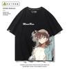 Detective Conan Anime Manica Corta Xiaolan Mouri Ran Stampata Nuova Moda Unisex e da Donna Indumenti Nuovi Casual Manica Corta