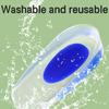Gel Heel Support Pads Heel Inserts for Women Man Plantar Fasciitis Gel Heel Cushions Silicone Heel Cup