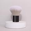 Large Kabuki Blush Brush with Mushroom Head for Loose Powder and Setting Makeup
