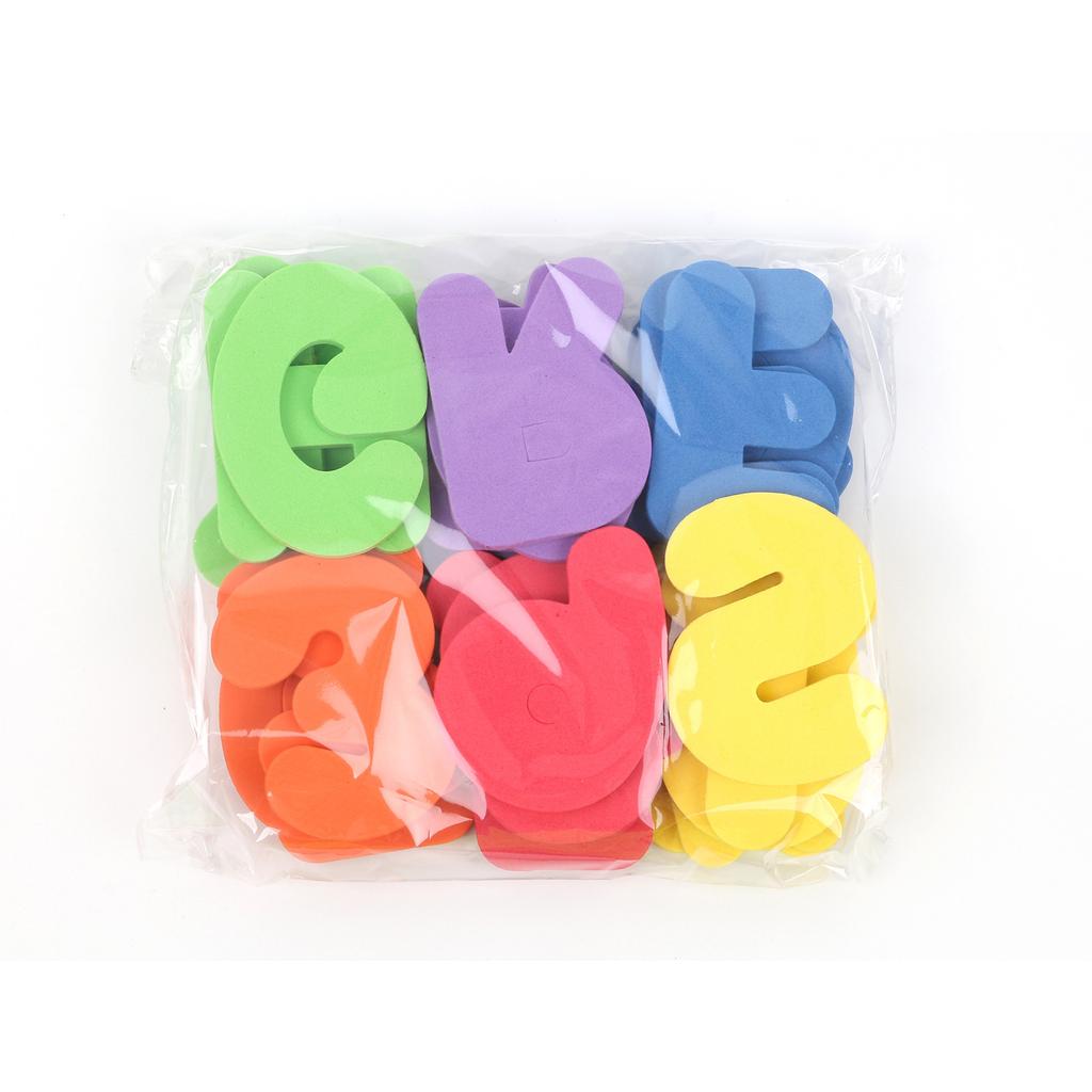 Children'S Baby Bathing Fun Cognition Floating Alphanumeric Foam Sticker Wall Baby Water Toy