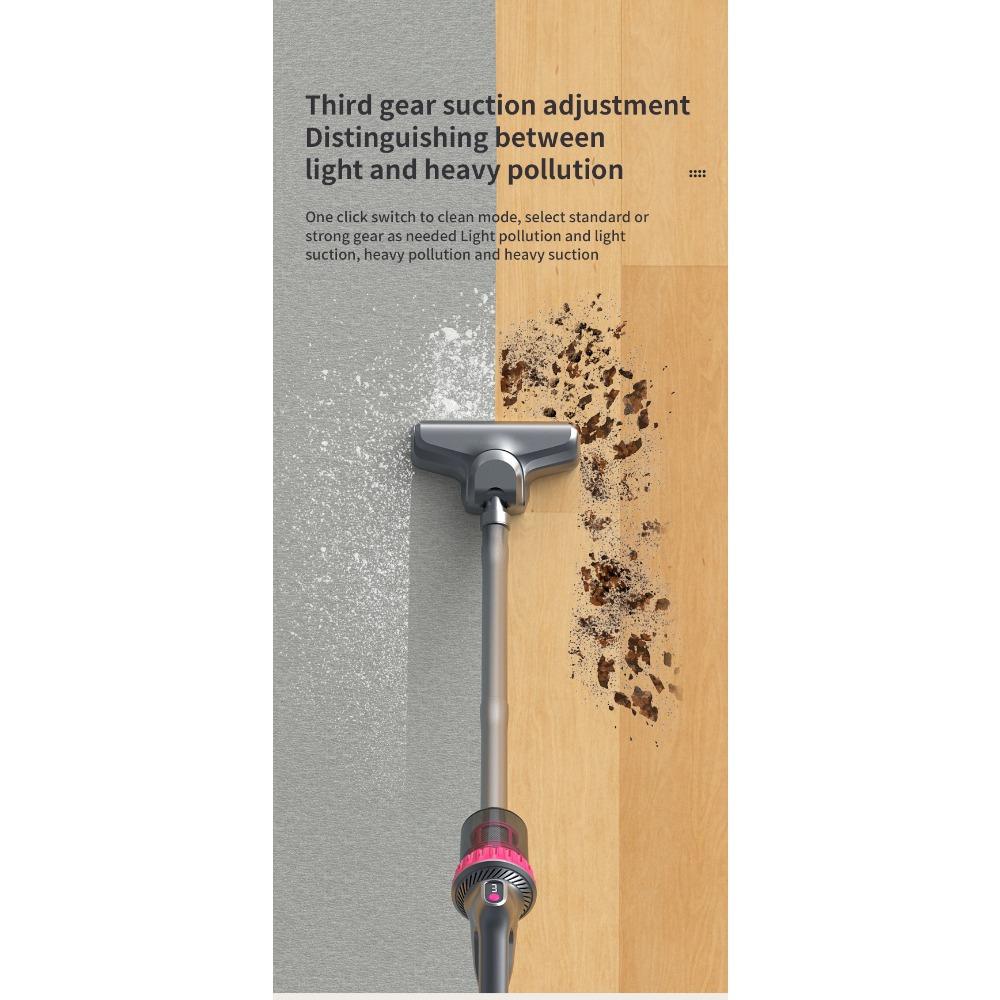 Wireless Powerful Vacuum Cleaner Household Large Suction Small Mite Removal Handheld Ultra-Quiet Car Vacuum Cleaner Hair Remover