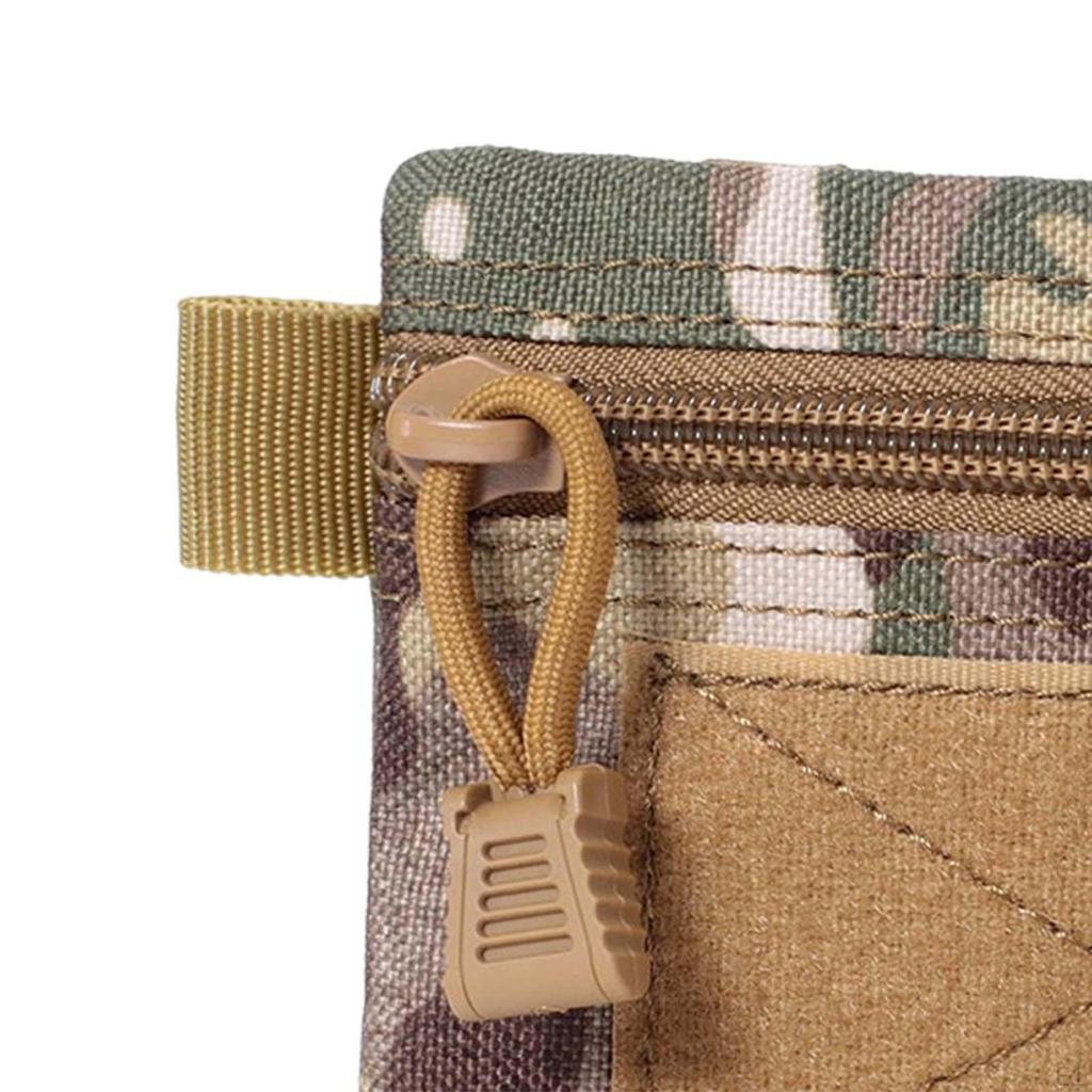 Outdoor-Portemonnaie Nylon Schlüsseltasche Kreditkartenfach Reißverschluss zum Klettern