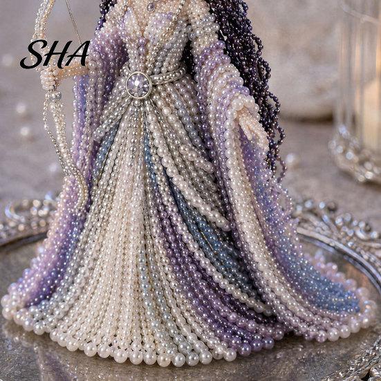 Creative Bead Craft Kit Divine Beaded Goddess Kit, 3D DIY for Adults Art Project with Colorful Beads Teens Women Handmade Gift