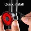 MINI Bicycle Light Bright Bicycle Tail Lamp Portable Cycling Taillight LED Lamp Beads Bike Front Rear Light Cycling Equipment
