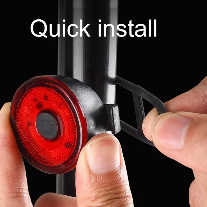 MINI Bicycle Light Bright Bicycle Tail Lamp Portable Cycling Taillight LED Lamp Beads Bike Front Rear Light Cycling Equipment