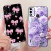 Cute Printing Phone Case For ITEL A48 Soft Black Silicone TPU Cases For Itel A48 Covers Bumpers