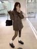 Elegant Reversible Cashmere Coat Women's Autumn Winter Short 2024 New Loose Jackets Korean Chic Woolen Blazer Clothes Streetwear