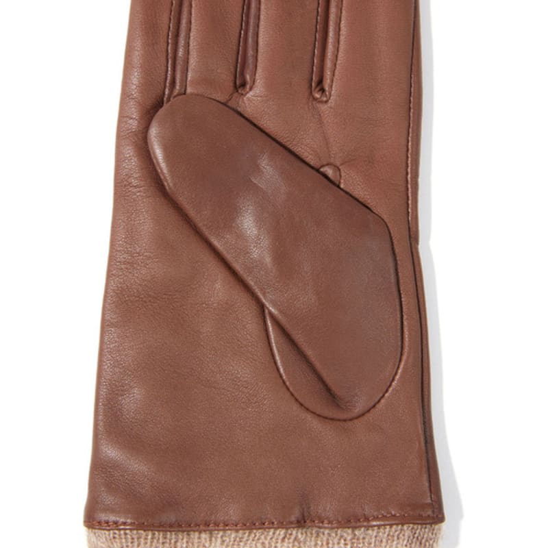 DENTS Lorraine Women's Leather Gloves - Chestnut