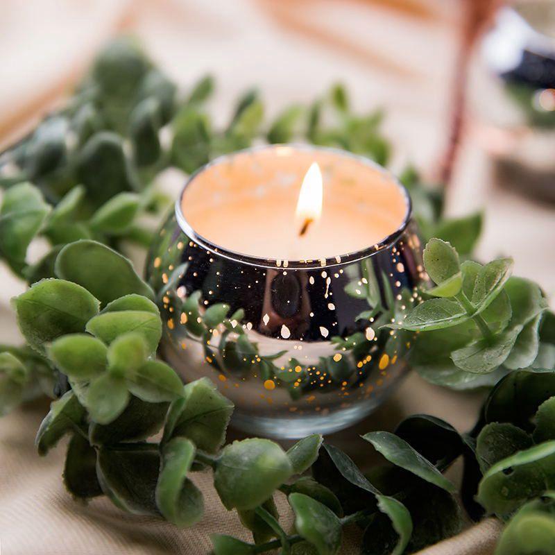 

Aromatherapy Candle Glass Fragrance Essential Oil Soy Wax Romantic Gift Box Japanese Cherry Blossom