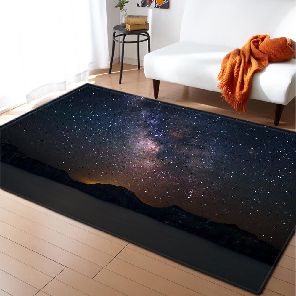 

Simple Starry Sky Living Room Carpet Bedroom Dining Room Floor Mat 40*60cm
