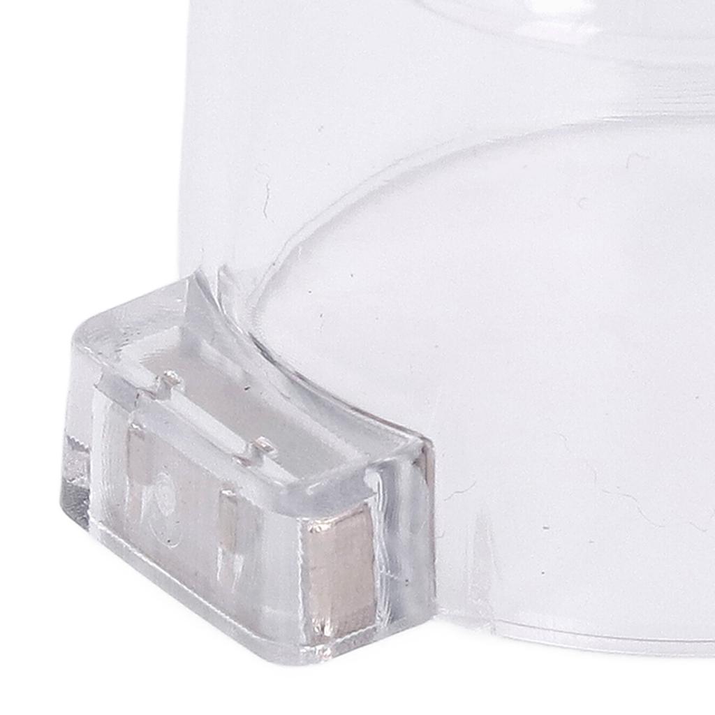 Push Button Switch Protective Cover Round Full Transparent Safe Strong Magnet Switch Cover Protector for Emergency Stop BD-H01-6