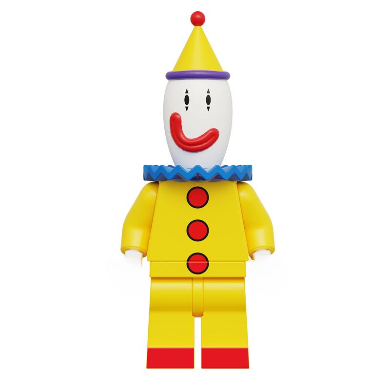 Magical Digital Circus Assembly Building Blocks Minifigures Collectible Model Toys Desktop Ornaments Children's Holiday Gifts