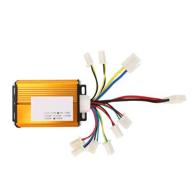 Controlador de velocidade do motor com escova de 36 V 1000 W, liga de alumínio, controle de motor com escova de alta potência