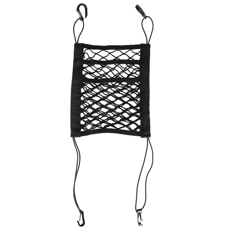 Three-Layer Car Seat Mesh Pocket Storage Net