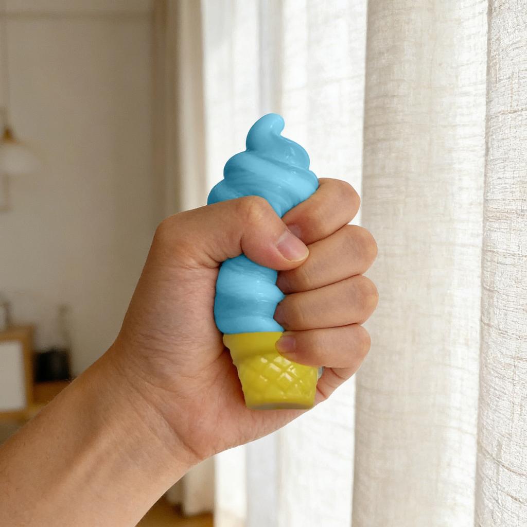 Maltose-flavored Ice Cream With A Soft, Translucent Texture Slow- Ice Cream With A Bouncy Feel Jelly-like Texture For Kneading