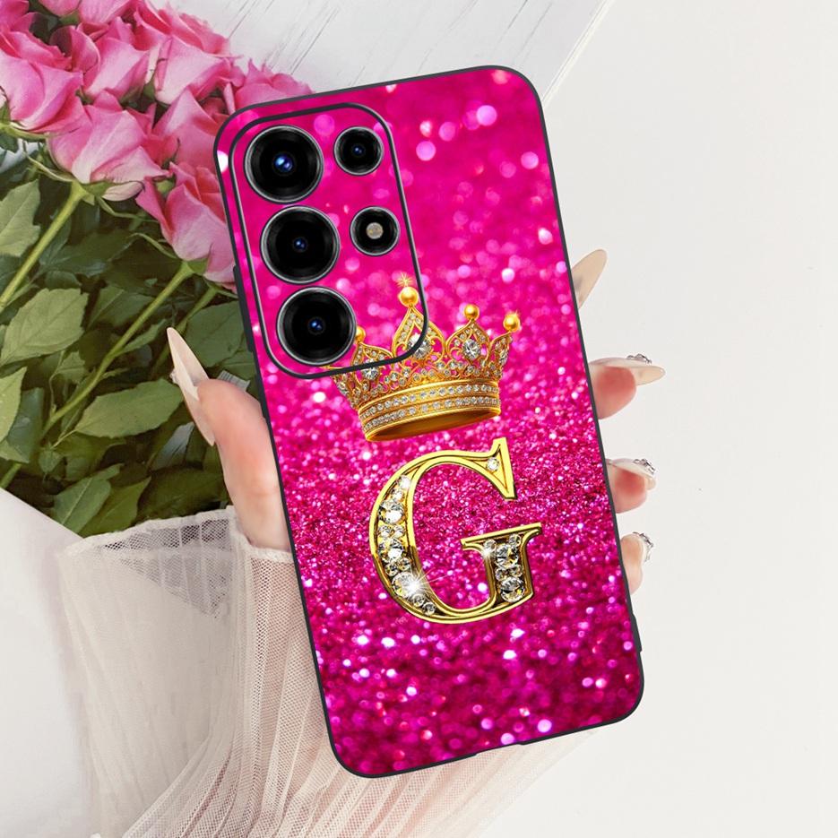 For Itel Super 26 Ultra Case S688LN Stylish Crown Letters Cover Soft Silicone Phone Case For Itel S26 Ultra Super 26Ultra Fundas