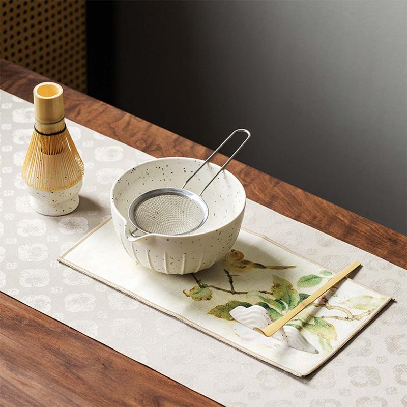 Japanese Matcha Set Traditional Matcha Set Japanese Matcha Tea Whisk Set Starter Kit Includes Sifter Scoop Whisk Holder Matcha