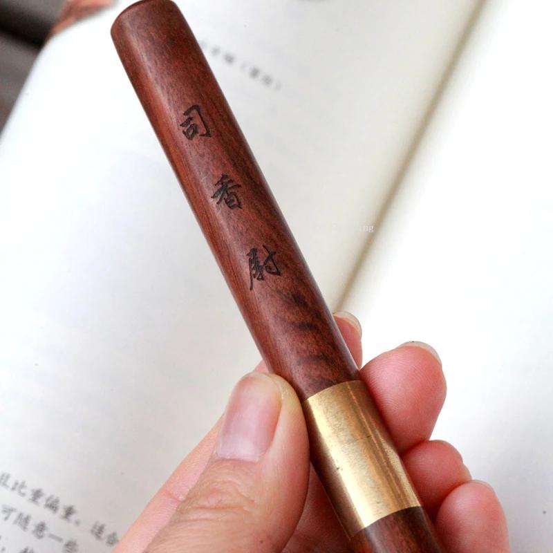 Flowers Pear Wood Hook Silk Knife/Steel Belt Elbow Head Knife  Agarwood  Sandalwood Hook Wire Scraping Powder Incense Lore Tool