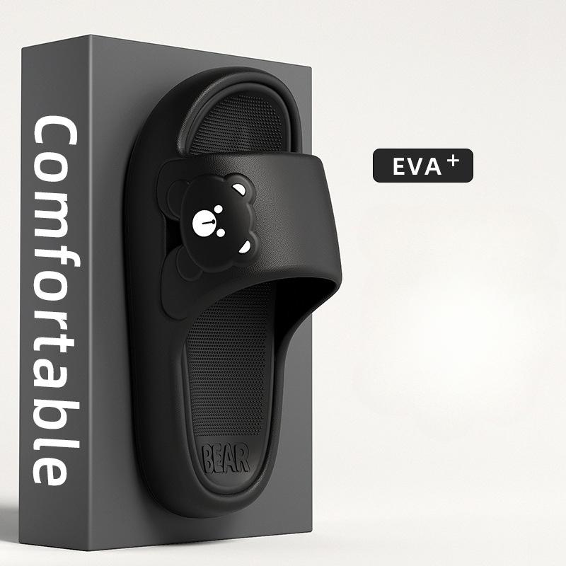 

Тапочки из ЭВА для женщин, для дома, ванной, противоскользящие, летняя одежда для отдыха на открытом воздухе, сандалии на толстой подошве 44-45