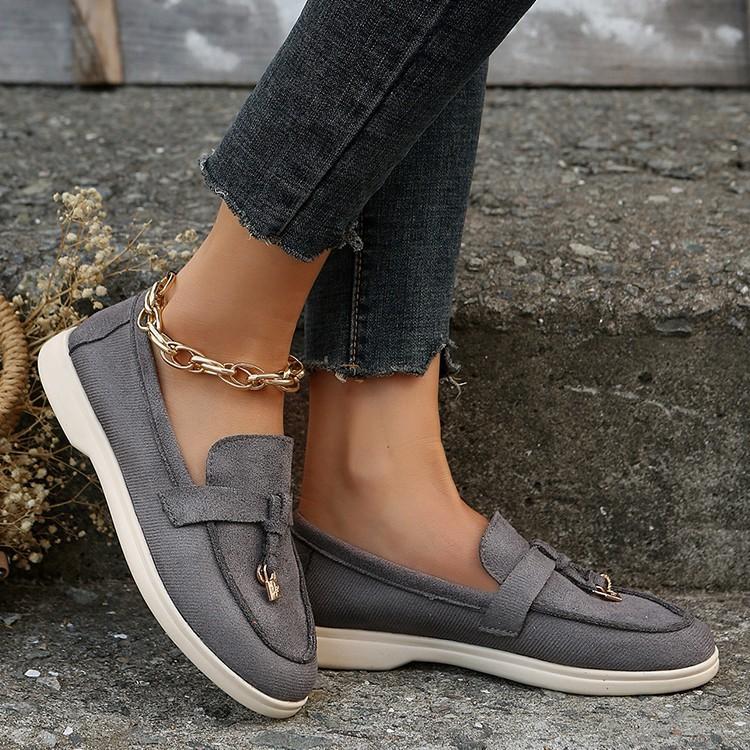 Single shoe women's 2025 new fashion versatile comfortable explosion popular niche temperament wear retro casual women's shoes