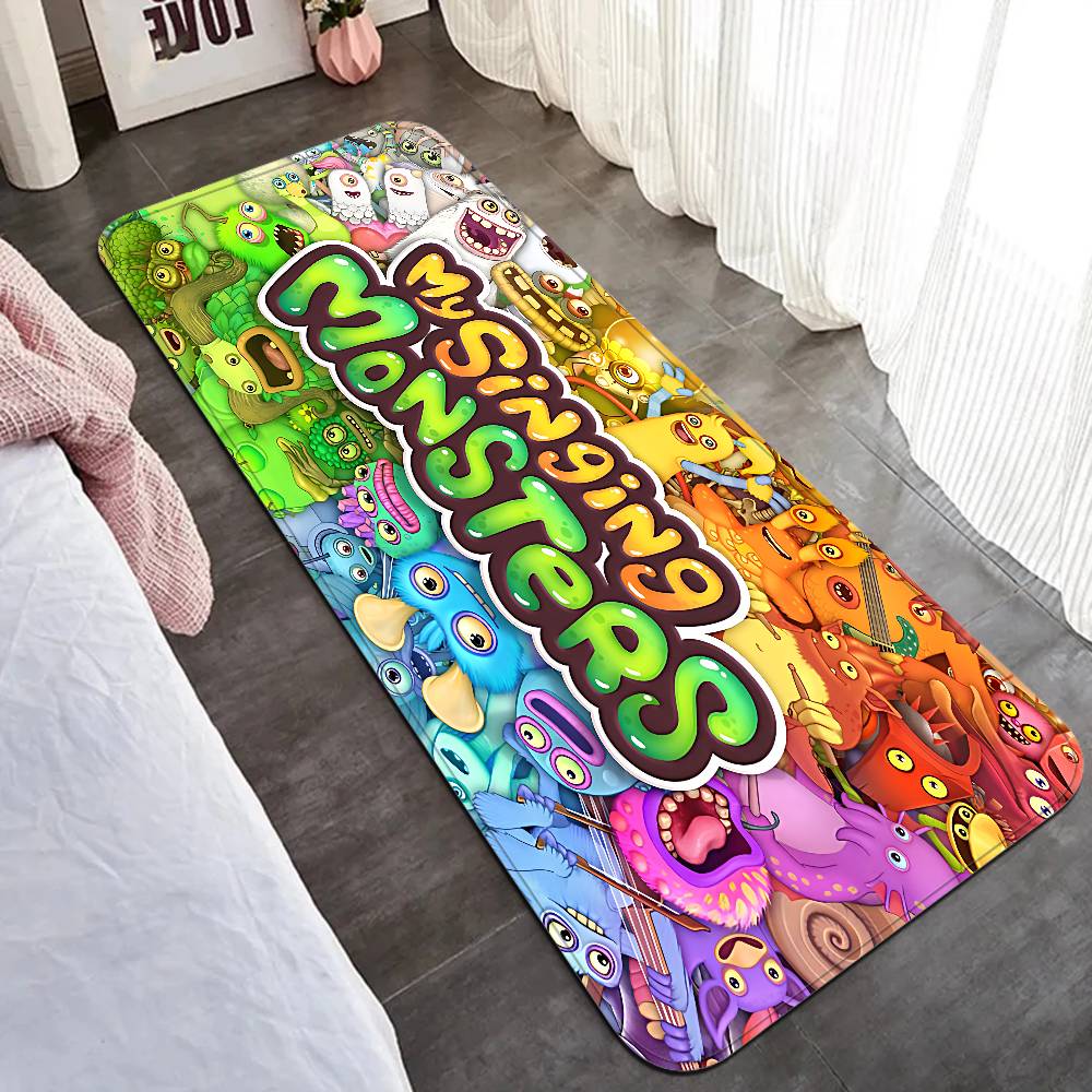 My Singing Monsters Floor Mat Cheaper Anti-slip Modern Living Room Balcony Printed Bedside Mats