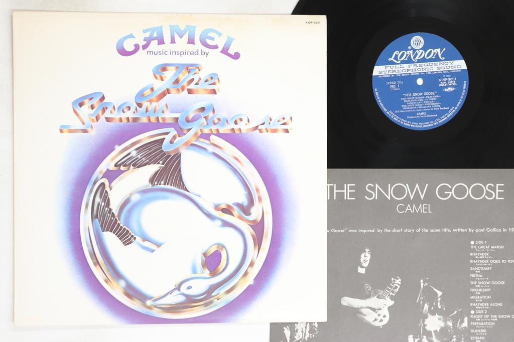 LP Record CAMEL - Snow Goose K19P9051 LONDON 1980 Japan Rock Used