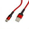 1m geflochtenes Nylon USB-C Ladekabel für Android-Handys