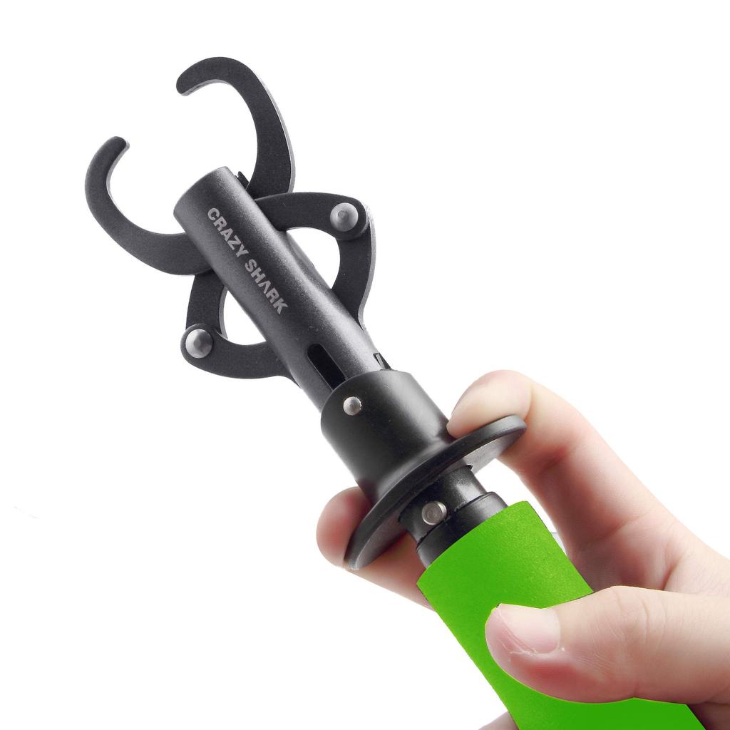 CRAZY SHARK Fish Fish Fish Lightweight Fish Stainless Portable Grip, Catcher, Grabber, Gripper, Steel, Multi-Function Tool,