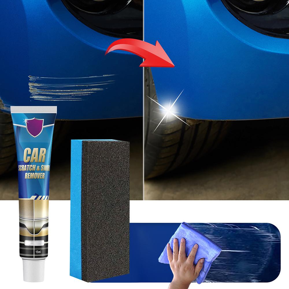 Cura della vernice per graffi per auto Strumenti per la pulizia dell'auto Rimozione dei graffi Rimozione di vortici per auto Cera lucidante per riparazione Prodotto per auto Rivestimento per riparazione della vernice