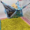 Meerschweinchen Sommer Hängematte Warmes Bett Versteckhaus Käfig Nest für Gleitbeutler Frettchen Eichhörnchen Einfach zu bedienen