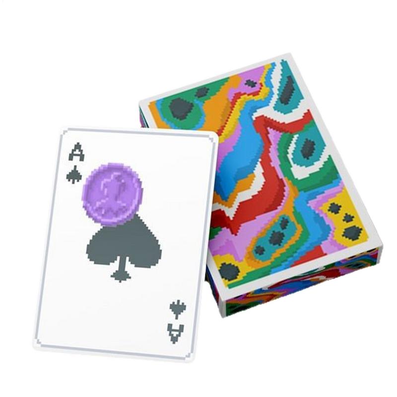 Klassisches Pokerkartenset - Essentielles Partyspiel für Zusammenkünfte, Tischspiele & festlichen Spaß, Langlebige & tragbare Spielkarten