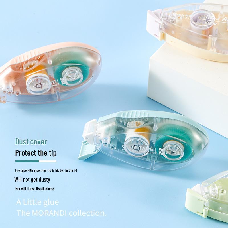 Double-Sided Transparent Dot Tape: High Viscosity Correction Tape, Cute Student Stationery