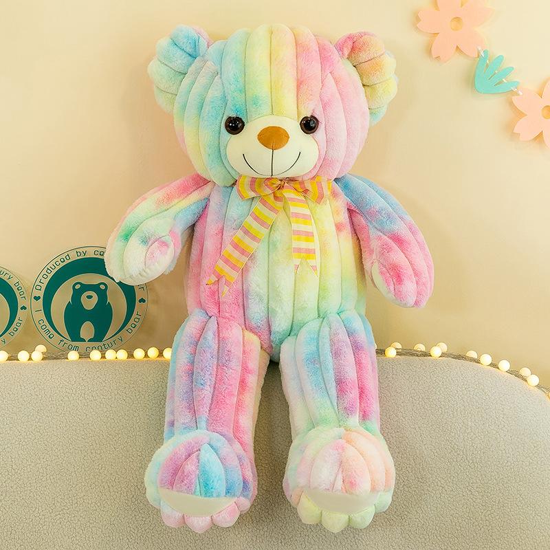 Buntes Bär Plüschtier Extra Groß Bett Stoffpuppe Puppe Kenken Bär, Kissen Mädchen Kissen