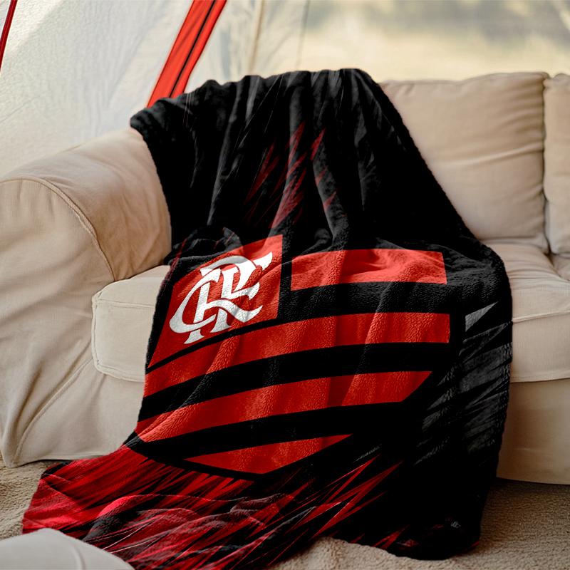 1pc Easy-Care Rangers FC Blanket, Perfect for Couch, Bed, Home, Travel & More, Warm & Durable Printed Blanket