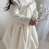 Toddler Girl Ribbed Cardigan & Tutu Dress Set with Sleeveless Lantern Skirt